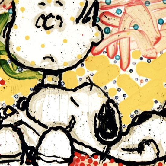 トム・エバハートの絵画作品　タイトルは、Super Sneaky